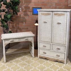 Pier 1 Jamaica  Wicker Furniture Set 
