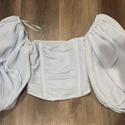 Baby Blue Top 