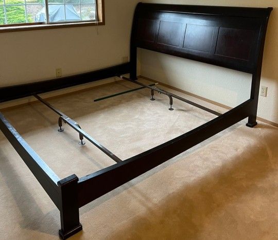 King Size Bed Frame- Box Springs Optional