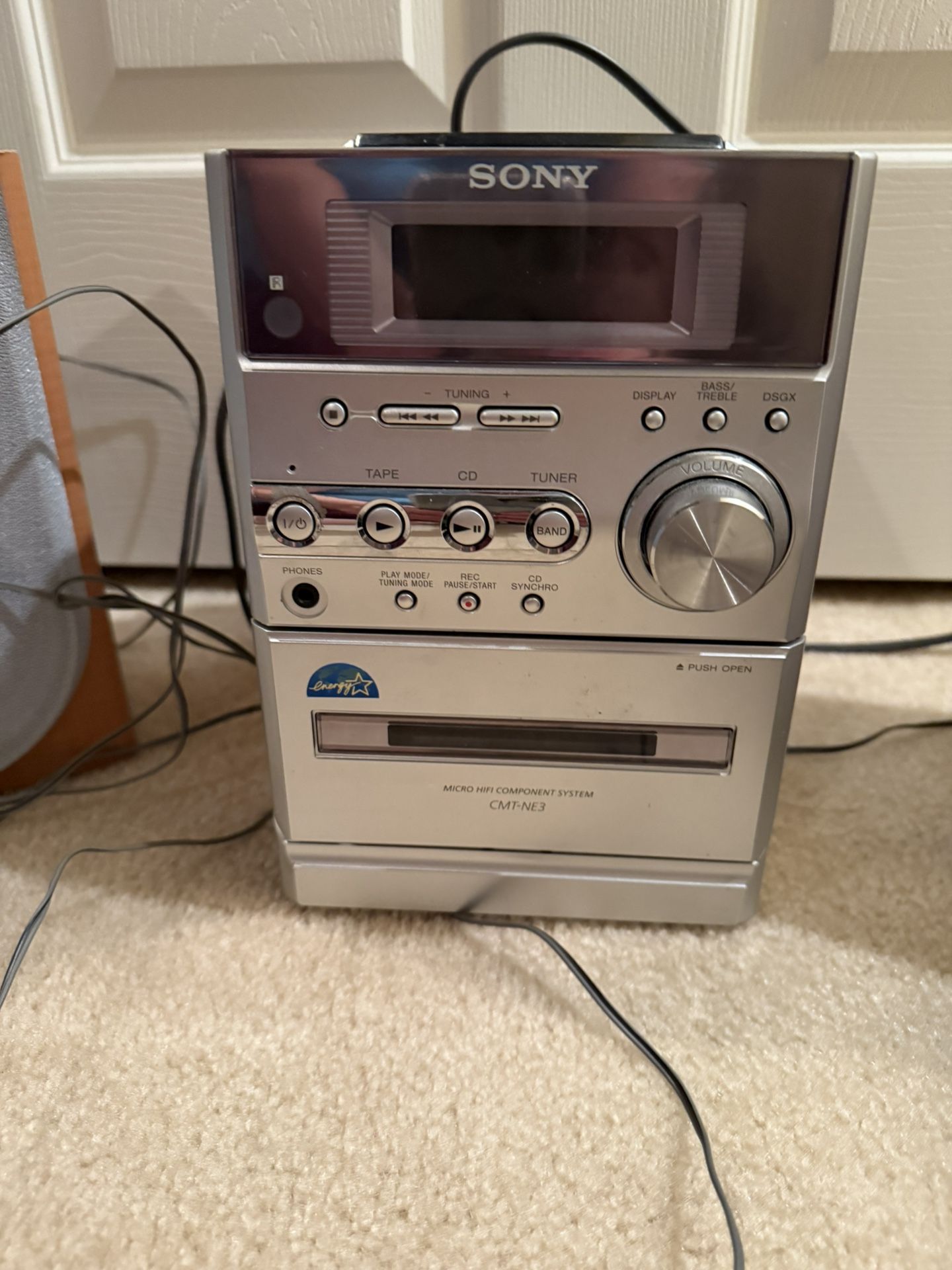 Sony CD Cassette stereo