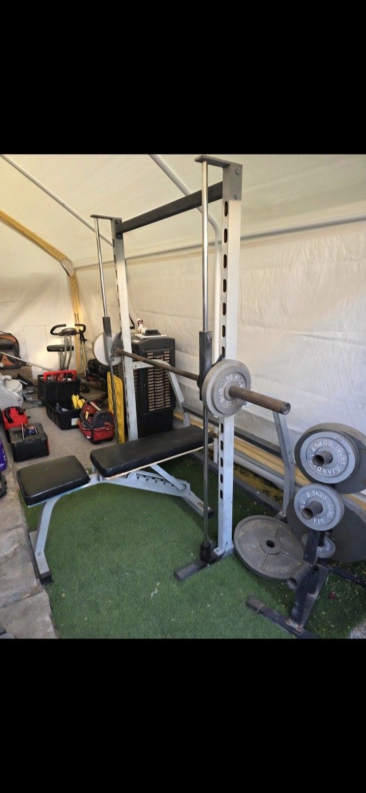 Home Gym Smith Machine