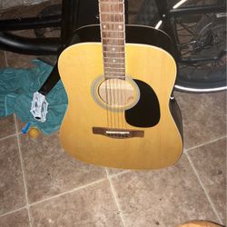 rouge acoustic guitar 