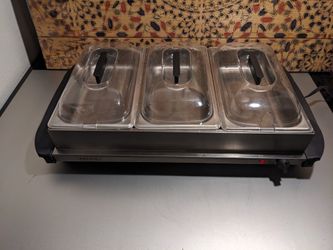 Works Great! Used! Food Warmer. Buffet Server