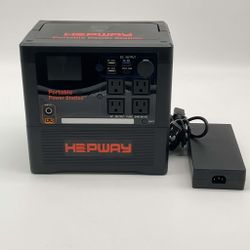 HEPWAY Euler P1300 Portable Power Station, 1300W 1154Wh Generator Inverter