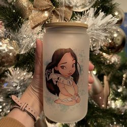 Pocahontas Glass Cup