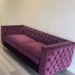 Purple Couch