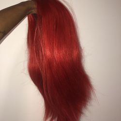 Red Synthetic Wig