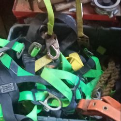 Safety Harnesses Still In Great Shape  $8 each