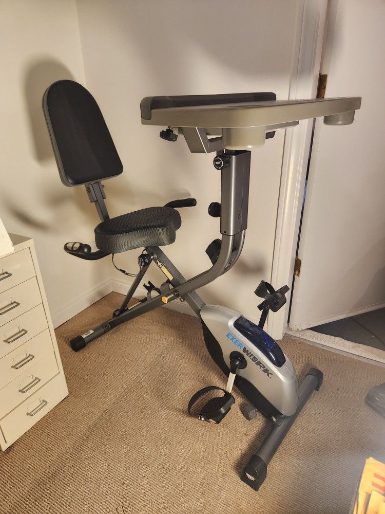 Exercise Desk Bike w/manual