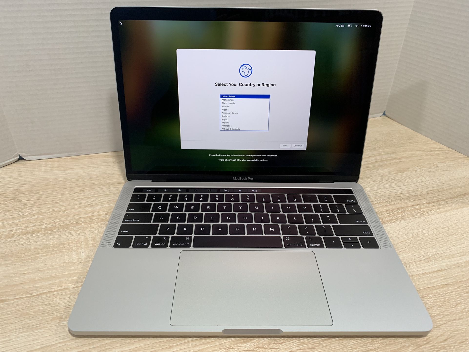 $380, 16GB RAM, 2019 MacBook Pro 13", 256GB SSD, Touch Bar
