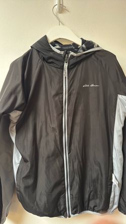Eddie Bauer Hooded reversible Zip-Up Jacket