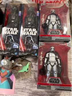 Disney Star Wars Elite Series Action Figures Darth Vader Mandalorian Grogu