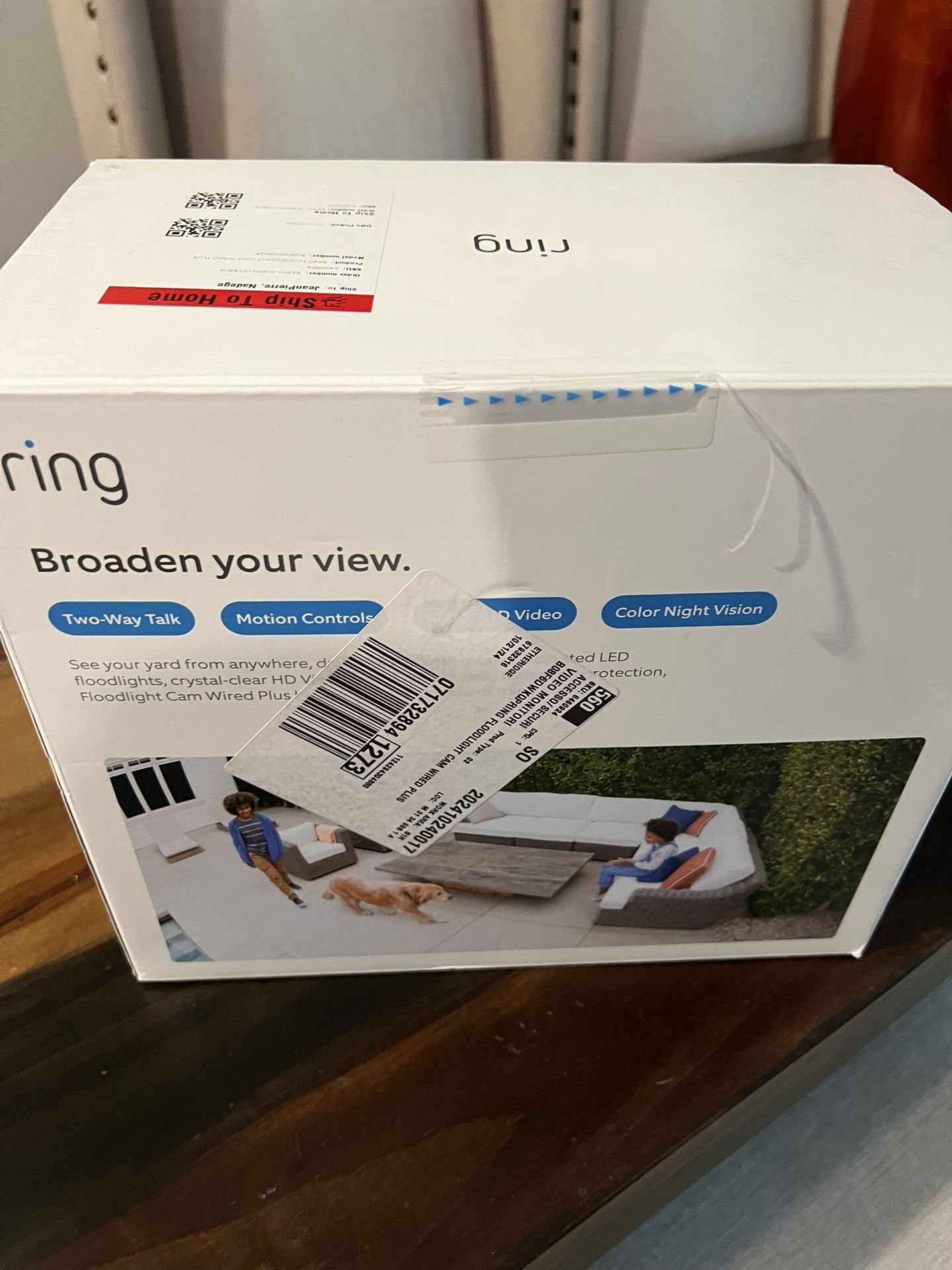 π₯ Brand New Ring Floodlight Cam Wired Plus β Never Used! π₯ Price: $150