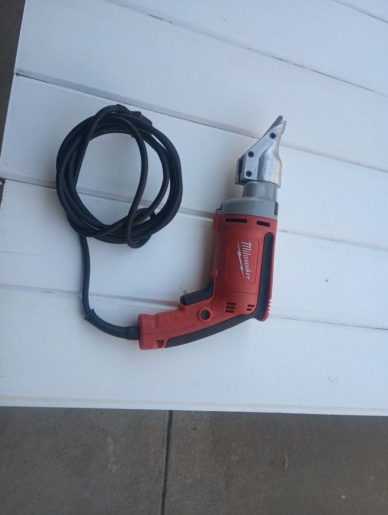 Double Cut Shear Milwaukee 18 Ga