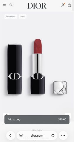 Rouge Dior Lipstick - 964 Ambitious Velvet Finish