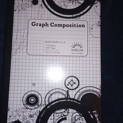 Norcom Graph Composition Notebook 