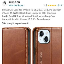 SHIELDON Case for iPhone 15 5G 2023