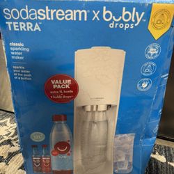 SodaStream With Bubly Drops Terra
