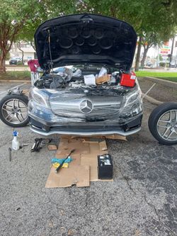 Thermostat water pump and temperature sensor