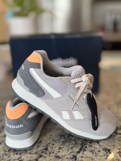 Reebok Work Women’s Safety Shoes Gray/Orange – Size 9 – New