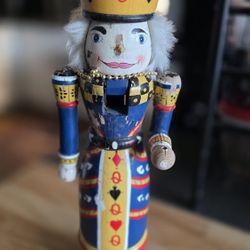 Blue Nutcracker 14"