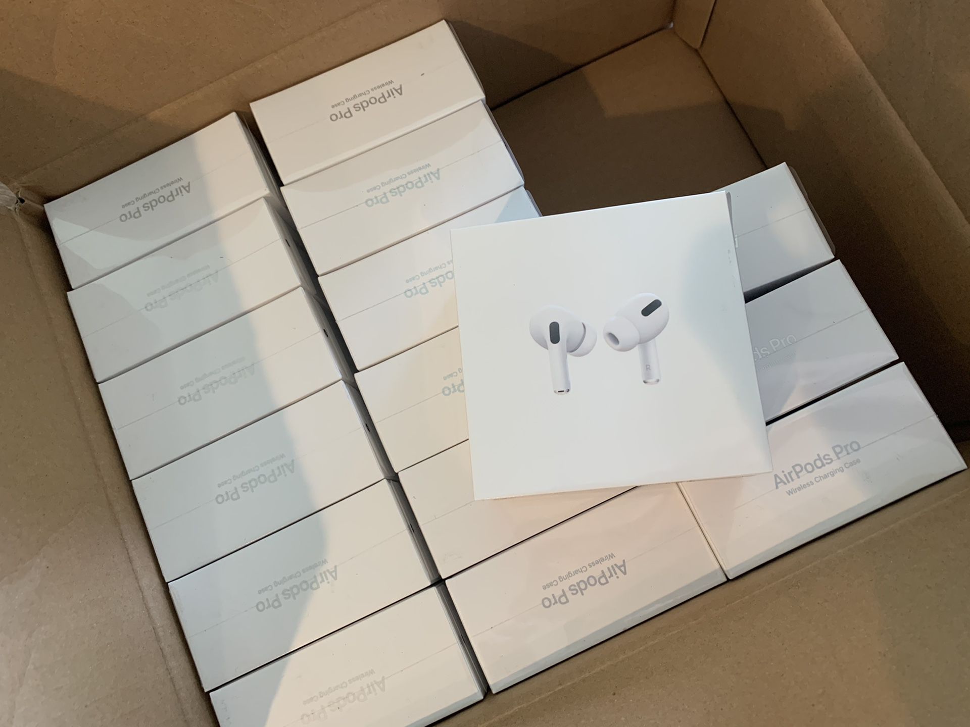 Apple AirPod Pros- brand new sealed boxes