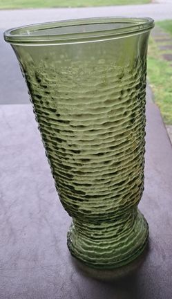 Vintage vase green