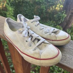 Converse White, Size 3 Big Kids 
