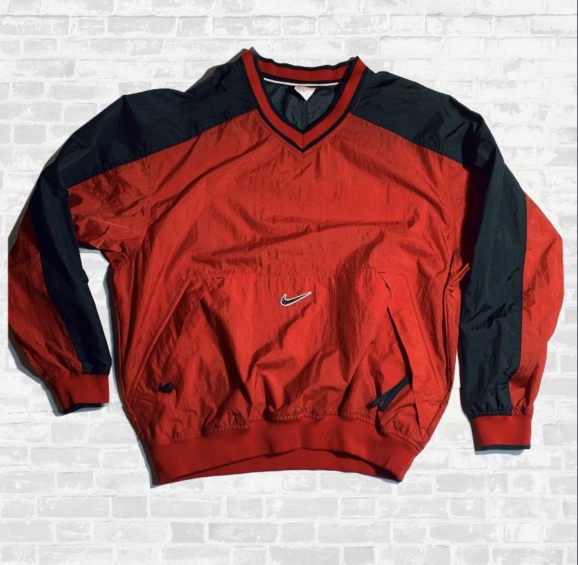 Vintage Nike 90s windbreaker pull over size large