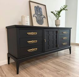 Professional Restored Dresser / Credenza
 64”L x 19”W x 30”H