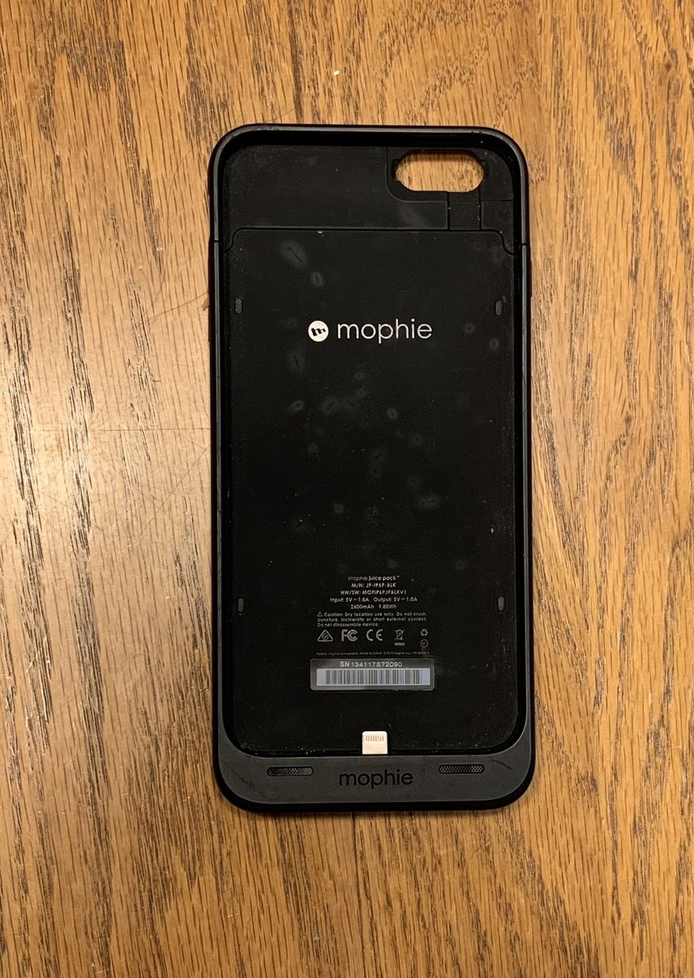 iPhone 6+ Mophie Protective Charging Case