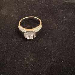 925 Stamped Silver Ring  Size 11