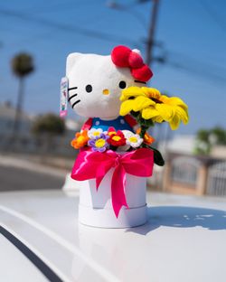 Pipe cleaner flower  arrangements
