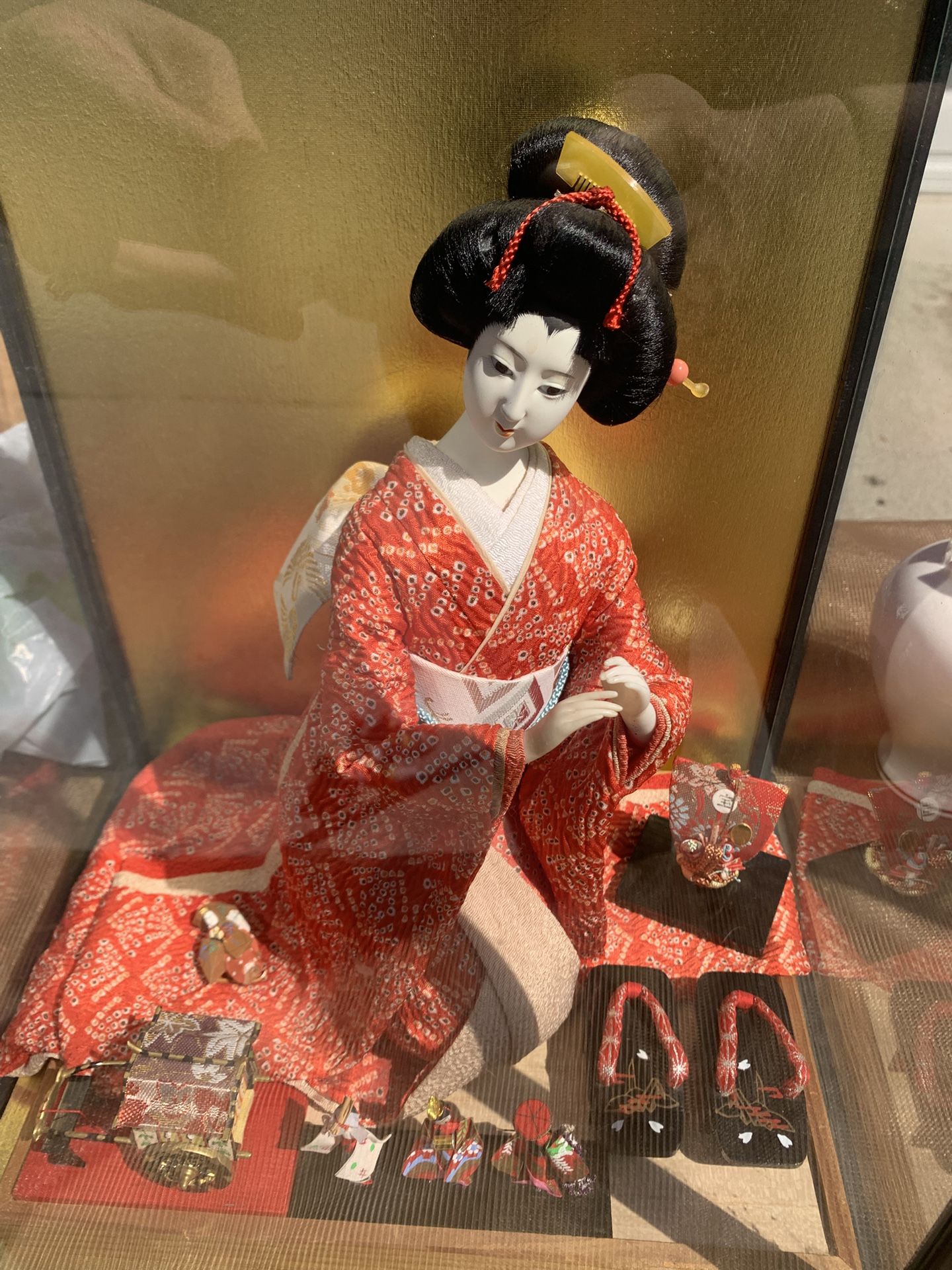 Beautiful vintage Geisha Doll