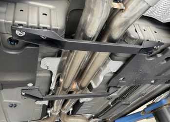 Charger tunnel brace front and rear