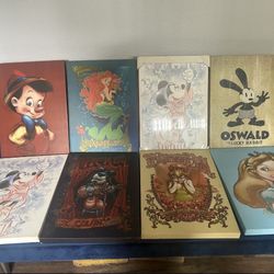 Vintage Disney Store Canvases Lot 