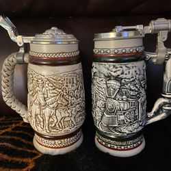Avon Collectible Steins.lot Of 2