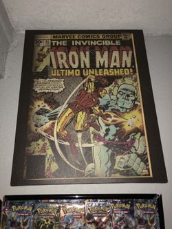 Vintage Iron Man #95 Poster.