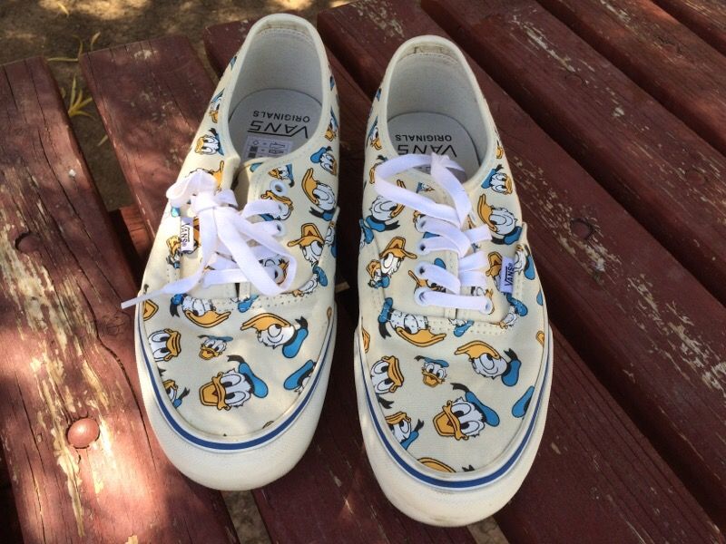 Vans Vault (Donald duck) size 9 Supreme New York Vans Bape Bapesta A Bathing