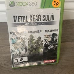 Metal Gear Solid HD Collection Xbox 360