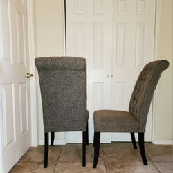 Dining Chairs-Ashley High Back Upholstered 