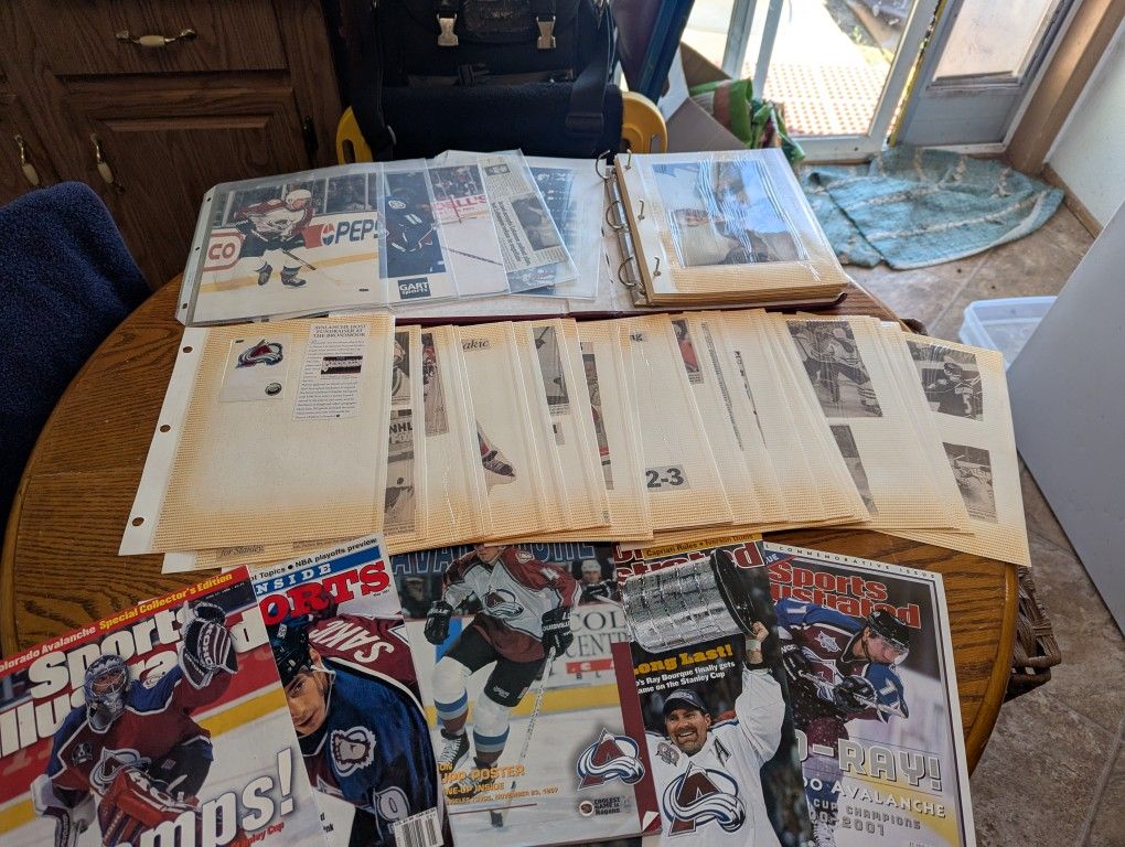 Colorado avalanche memorabilia