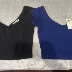 Arden B. Crop Tops, Small 
