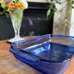 Pyrex Blue Casserole Dish