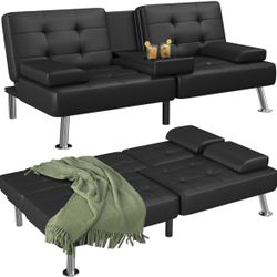 Leather Futon