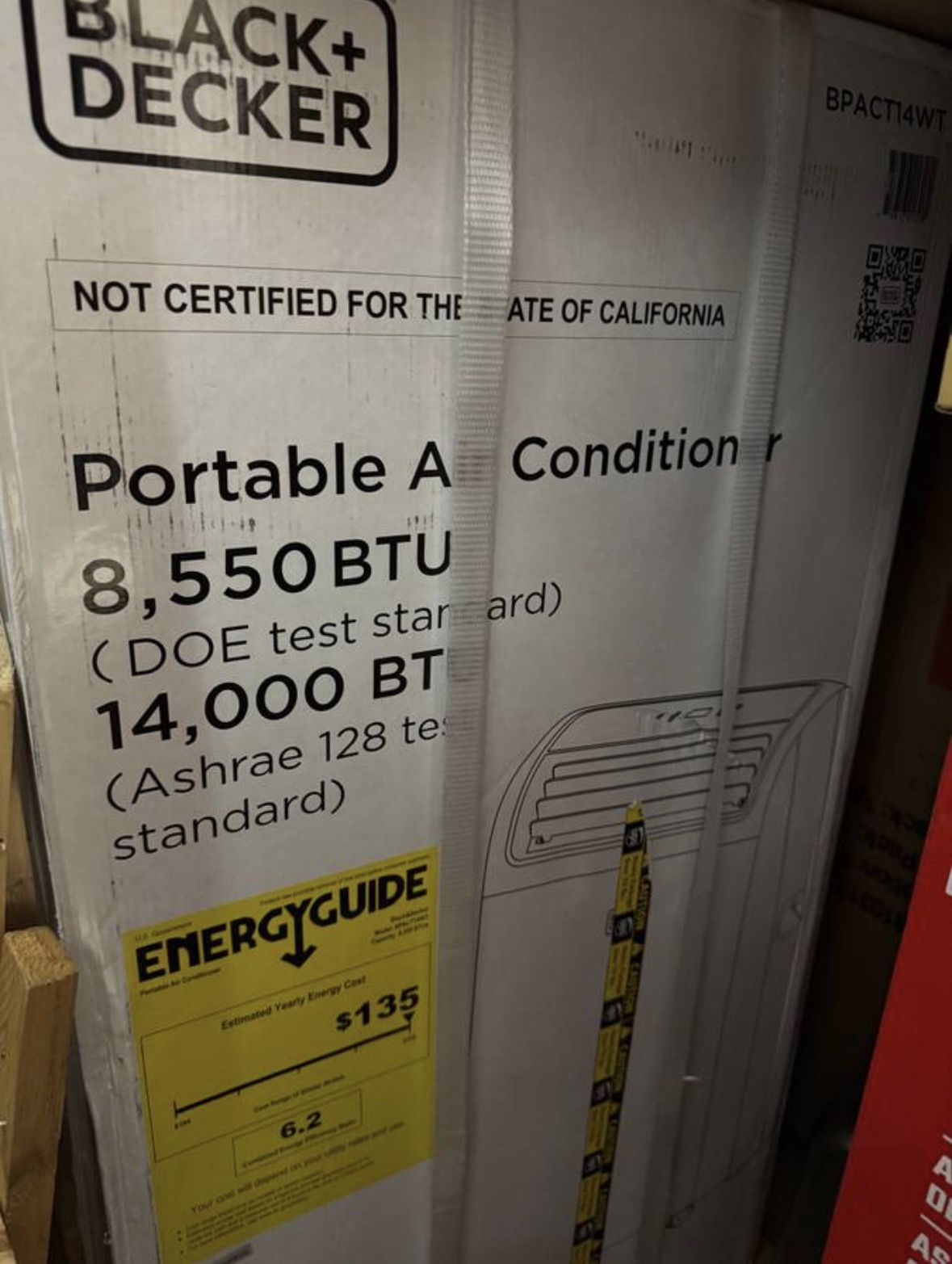 BLACK+DECKER Smart Portable Air Conditioner, Dehumidifier & Fan