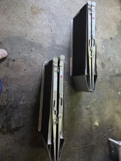 2 Prairie View Industries Utility Door Ramps