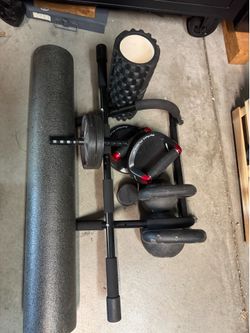 Complete Home Gym Bundle - Kettlebells, Pull-Up Bar, Foam Rollers & More