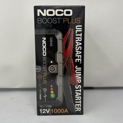 NOCO Boost GB40 12V 1000A UltraSafe Portable Lithium Jump Starter 
