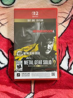 Metal gear solid day one edition switch 2